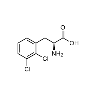 (S)-2-Amino-3-(2,3-dichlorophenyl)propanoic acid التركيب الكيميائي