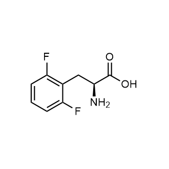 (S)-2-Amino-3-(2,6-difluorophenyl)propanoic acid Chemical Structure