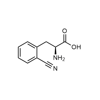 (S)-2-Amino-3-(2-cyanophenyl)propanoic acid Chemical Structure