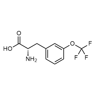 (S)-2-Amino-3-(3-(trifluoromethoxy)phenyl)propanoic acid Chemical Structure