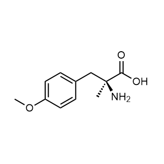 (S)-2-Amino-3-(4-methoxyphenyl)-2-methylpropanoic acid Chemische Struktur