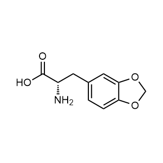 (S)-2-Amino-3-(benzo[d][1,3]dioxol-5-yl)propanoic acid 化学構造