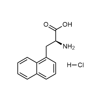 (S)-2-Amino-3-(naphthalen-1-yl)propanoic acid hydrochloride Chemical Structure