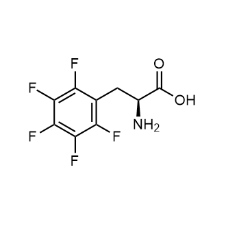 (S)-2-Amino-3-(perfluorophenyl)propanoic acid 化学構造