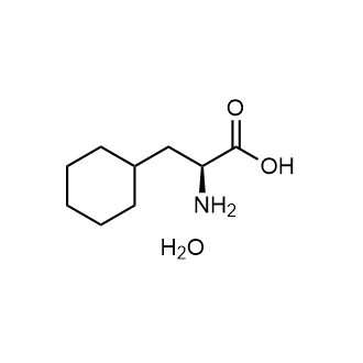 (S)-2-Amino-3-cyclohexylpropanoic acid hydrate Chemische Struktur