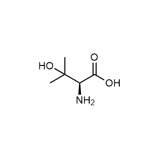 (S)-2-amino-3-hydroxy-3-methylbutanoic acid Chemical Structure