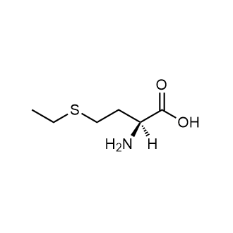 (S)-2-Amino-4-(ethylthio)butanoic acid 化学構造