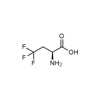 (S)-2-Amino-4,4,4-trifluorobutanoic acid Chemical Structure