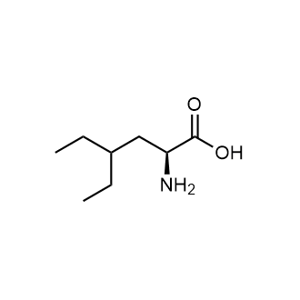 (S)-2-Amino-4-ethylhexanoic acid 化学構造