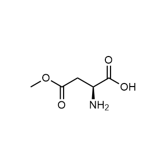 (S)-2-Amino-4-methoxy-4-oxobutanoic acid التركيب الكيميائي