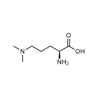 (S)-2-Amino-5-(dimethylamino)pentanoic acid Chemische Struktur