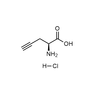 (S)-2-Aminopent-4-ynoic acid hydrochloride التركيب الكيميائي