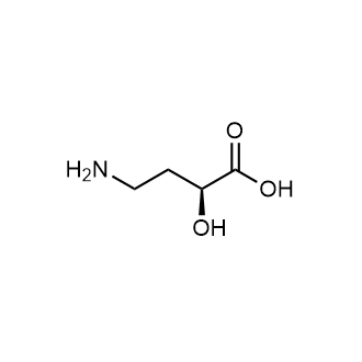 (S)-4-amino-2-hydroxybutanoic acid التركيب الكيميائي