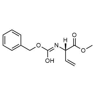 (S)-Methyl 2-(((benzyloxy)carbonyl)amino)but-3-enoate Chemical Structure