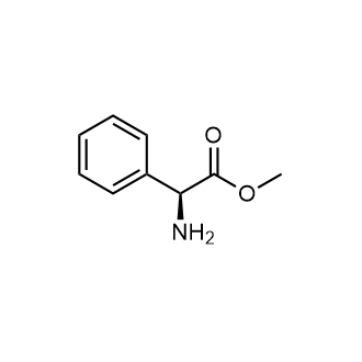 (S)-Methyl 2-amino-2-phenylacetate Chemical Structure