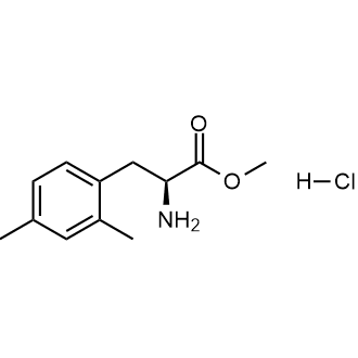 (S)-Methyl 2-amino-3-(2,4-dimethylphenyl)propanoate hydrochloride Chemical Structure