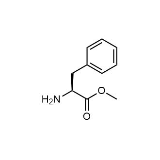 (S)-Methyl 2-amino-3-phenylpropanoate 化学構造