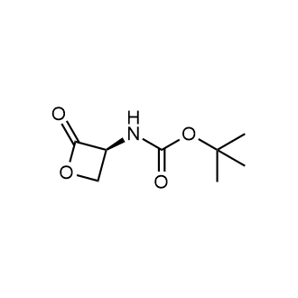 (S)-tert-Butyl (2-oxooxetan-3-yl)carbamate Chemische Struktur