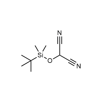 (tert-Butyldimethylsilyloxy)malononitrile Chemical Structure