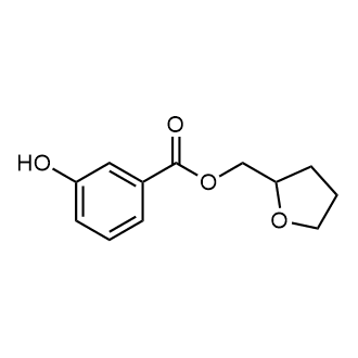 (Tetrahydrofuran-2-yl)methyl 3-hydroxybenzoate Chemical Structure