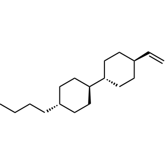 (trans,trans)-4-Butyl-4'-vinyl-1,1'-bi(cyclohexane) Chemical Structure