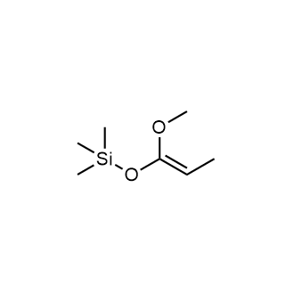 [(1-Methoxy-1-propenyl)oxy]trimethylsilane Chemical Structure