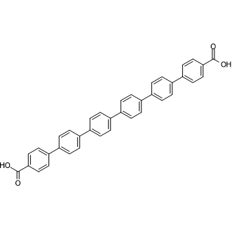 [1,1':4',1'':4'',1''':4''',1'''':4'''',1'''''-Sexiphenyl]-4,4'''''-dicarboxylic acid Chemical Structure