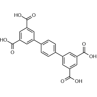 [1,1':4',1''-Terphenyl]-3,3'',5,5''-tetracarboxylic acid Chemische Struktur