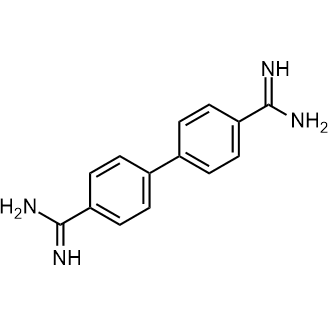 [1,1'-Biphenyl]-4,4'-bis(carboximidamide) التركيب الكيميائي