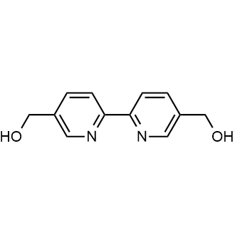 [2,2'-Bipyridine]-5,5'-diyldimethanol Chemical Structure