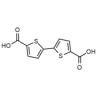 [2,2'-Bithiophene]-5,5'-dicarboxylicacid  Chemical Structure