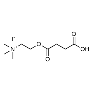 [2-[(3-Carboxypropanoyl)oxy]ethyl]trimethylazanium iodide Chemical Structure