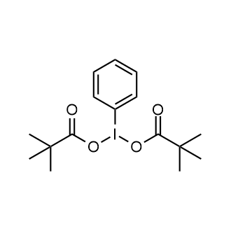 [Bis(tert-butylcarbonyloxy)iodo]benzene Chemical Structure