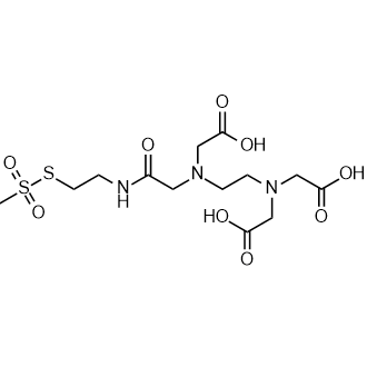 [S-Methanethiosulfonylcysteaminyl]ethylenediamine-N,N,N,N-Tetraacetic Acid Chemical Structure