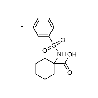 1-((3-Fluorophenyl)sulfonamido)cyclohexane-1-carboxylic acid Chemical Structure