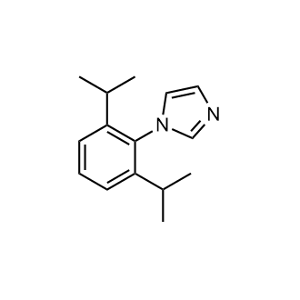 1-(2,6-Diisopropylphenyl)-1H-imidazole Chemische Struktur