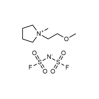 1-(2-Methoxyethyl)-1-methylpyrrolidinium bis(fluorosulfonyl)imide Chemical Structure