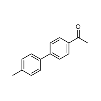 1-(4'-Methyl-[1,1'-biphenyl]-4-yl)ethanone 化学構造