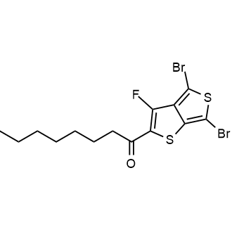 1-(4,6-Dibromo-3-fluorothieno[3,4-b]thiophen-2-yl)octan-1-one Chemical Structure