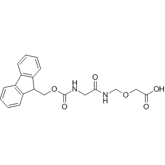 1-(9H-Fluoren-9-yl)-3,6-dioxo-2,9-dioxa-4,7-diazaundecan-11-oic acid التركيب الكيميائي