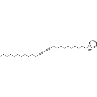 1-(Pentacosa-11,13-diyn-1-yl)pyridin-1-ium bromide Chemical Structure