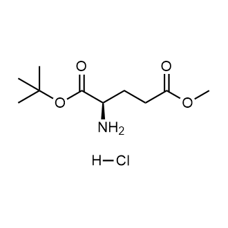 1-(tert-Butyl) 5-methyl D-glutamate hydrochloride 化学構造