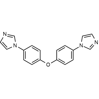 1,1'-(Oxybis(4,1-phenylene))bis(1H-imidazole) Chemische Struktur