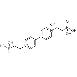 1,1'-Bis(2-phosphonoethyl)-[4,4'-bipyridine]-1,1'-diium chloride Chemical Structure