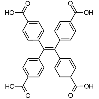 1,1,2,2-Tetra(4-carboxylphenyl)ethylene Chemical Structure