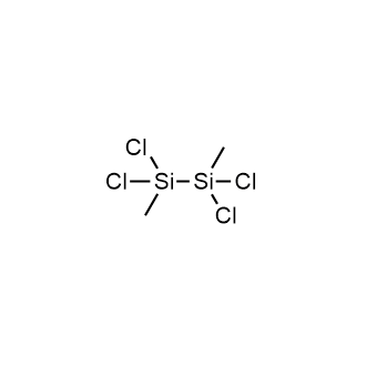 1,1,2,2-Tetrachloro-1,2-dimethyldisilane Chemical Structure