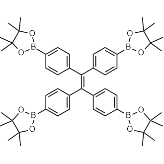 1,1,2,2-Tetrakis(4-(4,4,5,5-tetramethyl-1,3,2-dioxaborolan-2-yl)phenyl)ethene التركيب الكيميائي