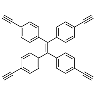 1,1,2,2-Tetrakis(4-ethynylphenyl)ethene Chemical Structure