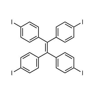 1,1,2,2-Tetrakis(4-iodophenyl)ethene التركيب الكيميائي