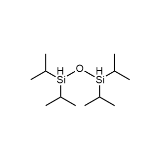 1,1,3,3-Tetraisopropyldisiloxane Chemical Structure